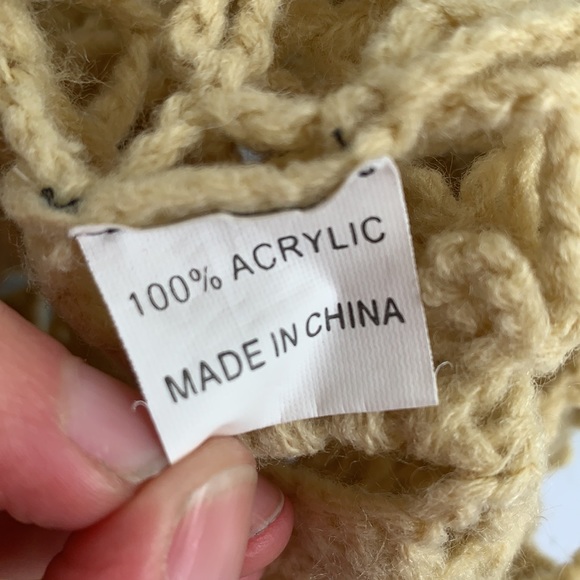 ASPARAGUS AUSTRALIA | Crochet top in cream - Picture 6 of 6